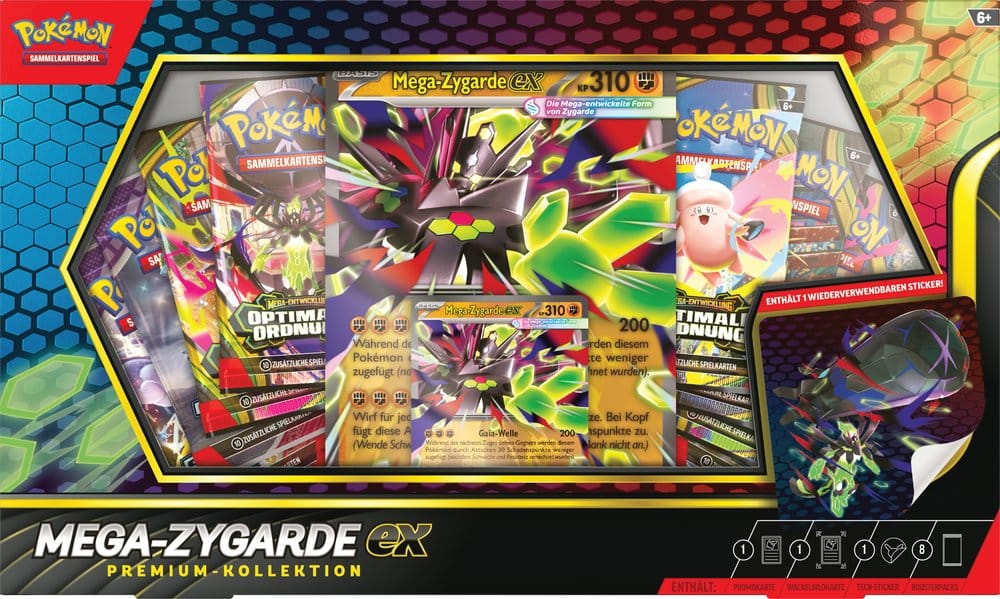 Pokémon TCG Premium-Kollektion Mega-Zygarde EX - Deutsche Version - sofort verfügbar
