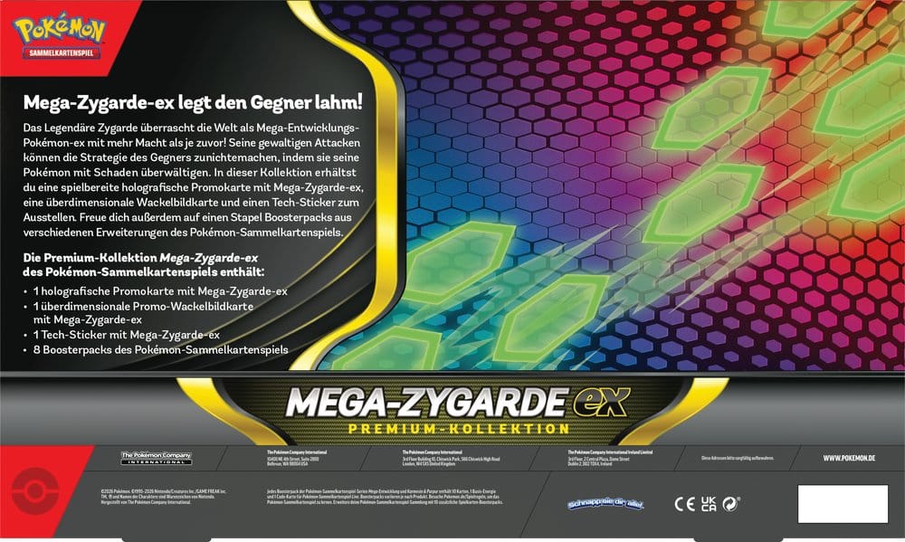Pokémon TCG Premium-Kollektion Mega-Zygarde EX - Deutsche Version - sofort verfügbar