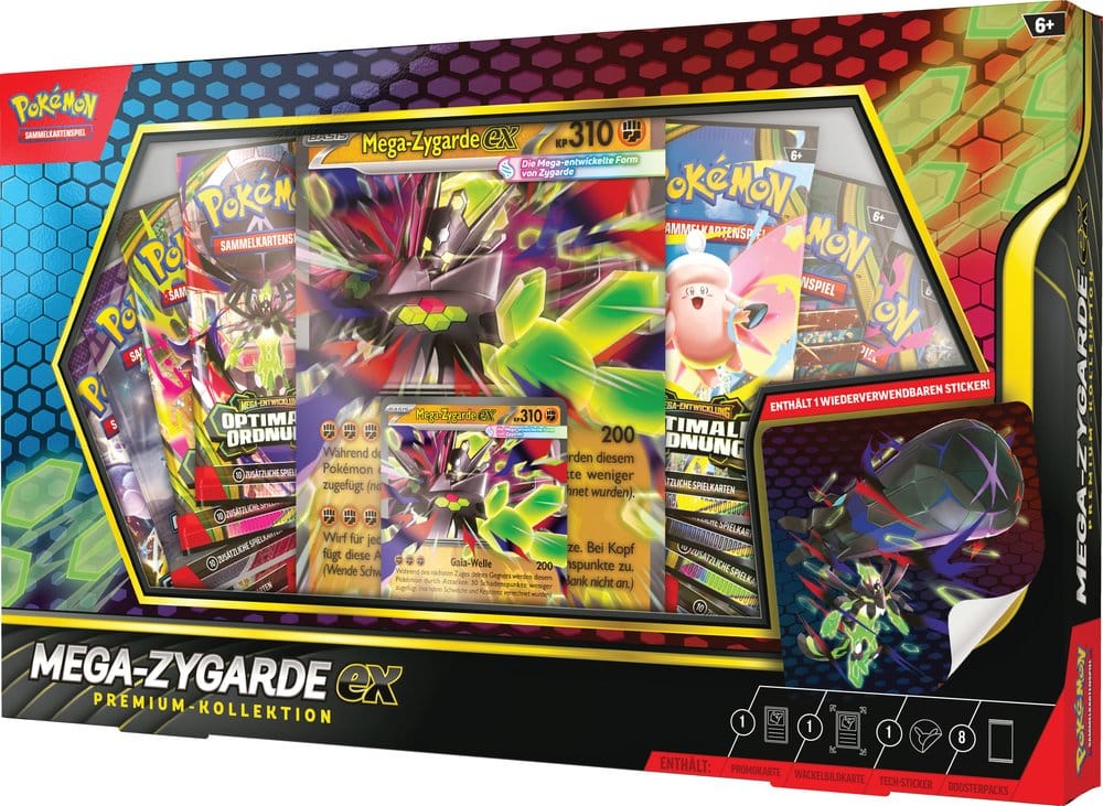 Pokémon TCG Premium-Kollektion Mega-Zygarde EX - Deutsche Version - sofort verfügbar