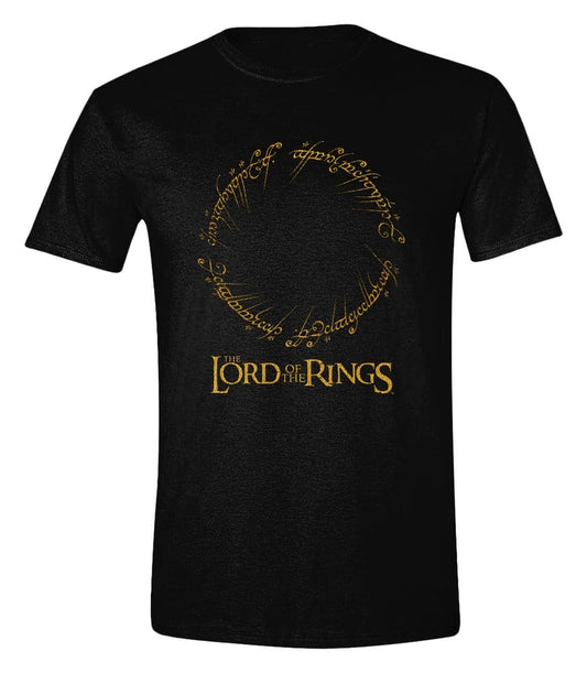 Herr der Ringe T-Shirt Logo Inscription Größe M - Versand: 7 Tage nach Bestellung