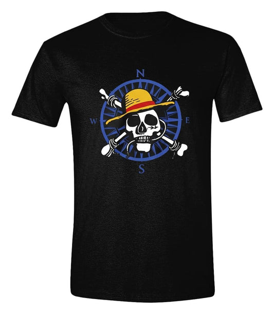 One Piece T-Shirt Piratenlogo Größe M - Versand: 7 Tage nach Bestellung