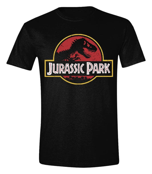Jurassic Park T-Shirt Vintage Logo  Größe L - Versand: 7 Tage nach Bestellung