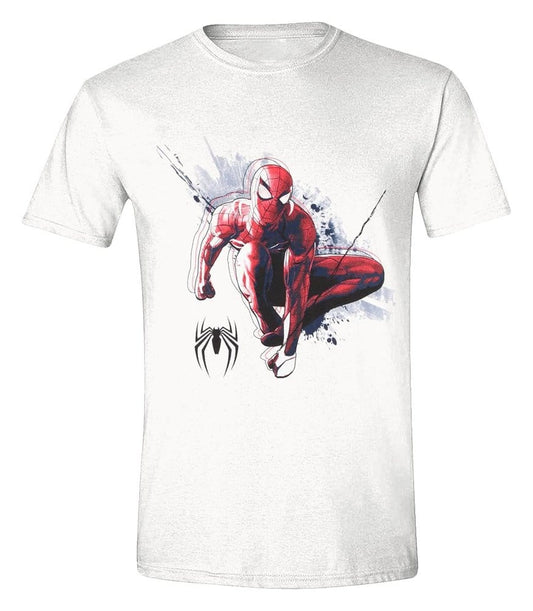 Spider-Man 2 T-Shirt Swinging Größe M - Versand: 7 Tage nach Bestellung