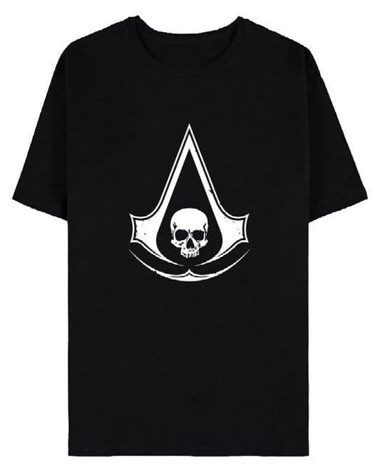 Assassin's Creed T-Shirt Black Flag Resynched Skull Größe L - Versand: 7 Tage nach Bestellung
