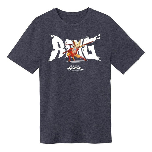Avatar - Der Herr der Elemente T-Shirt Aang Pose, AANG  Größe L - Versand: 7 Tage nach Bestellung