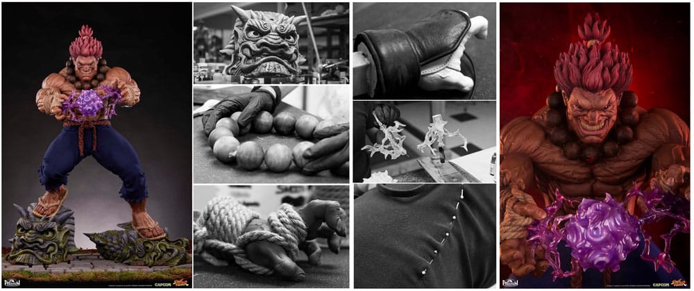 Street Fighter Statue 1/2 Akuma 107 cm - Versand: 7 Tage nach Bestellung