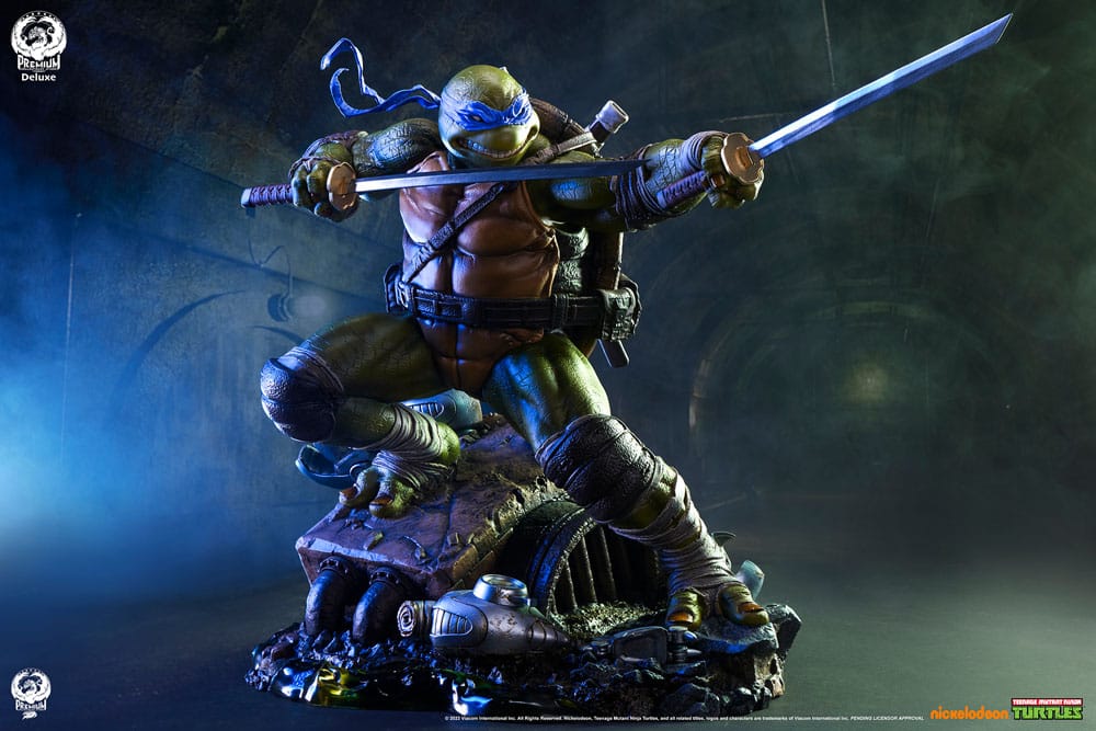 Teenage Mutant Ninja Turtles Statue 1/3 Leonardo (Deluxe Edition) 52 cm - Versand: 5-7 Tage nach Bestellung