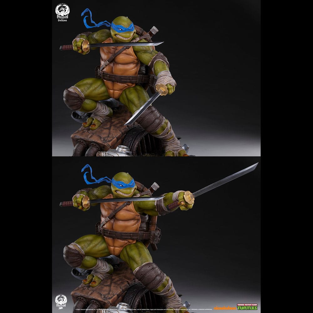 Teenage Mutant Ninja Turtles Statue 1/3 Leonardo (Deluxe Edition) 52 cm - Versand: 5-7 Tage nach Bestellung