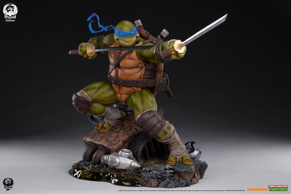 Teenage Mutant Ninja Turtles Statue 1/3 Leonardo (Deluxe Edition) 52 cm - Versand: 5-7 Tage nach Bestellung