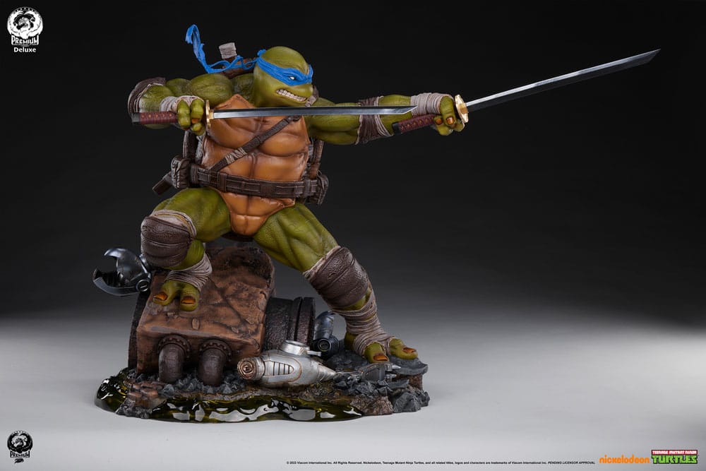 Teenage Mutant Ninja Turtles Statue 1/3 Leonardo (Deluxe Edition) 52 cm - Versand: 5-7 Tage nach Bestellung