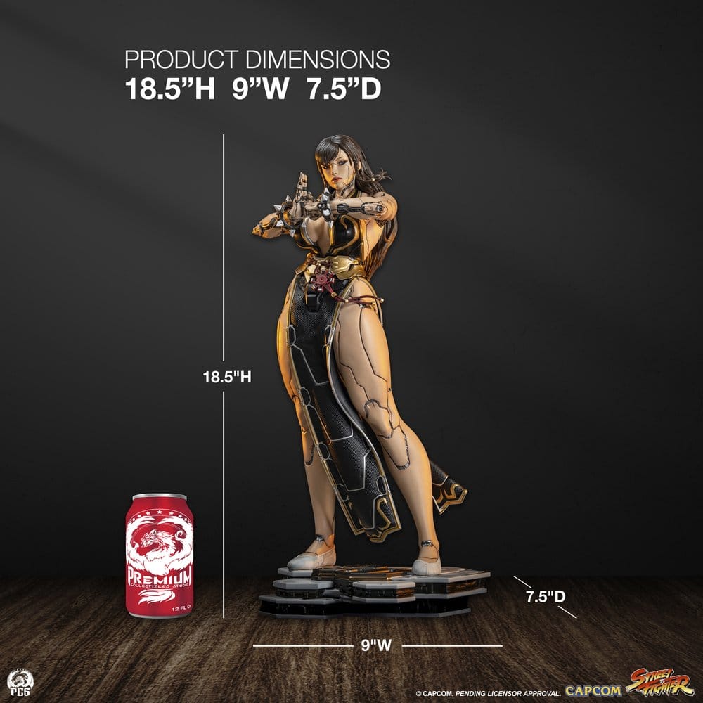 Street Fighter Statue 1/4 Chun-Li Android Battle Edition 47 cm - Preorder - ETA: 25.08.2027
