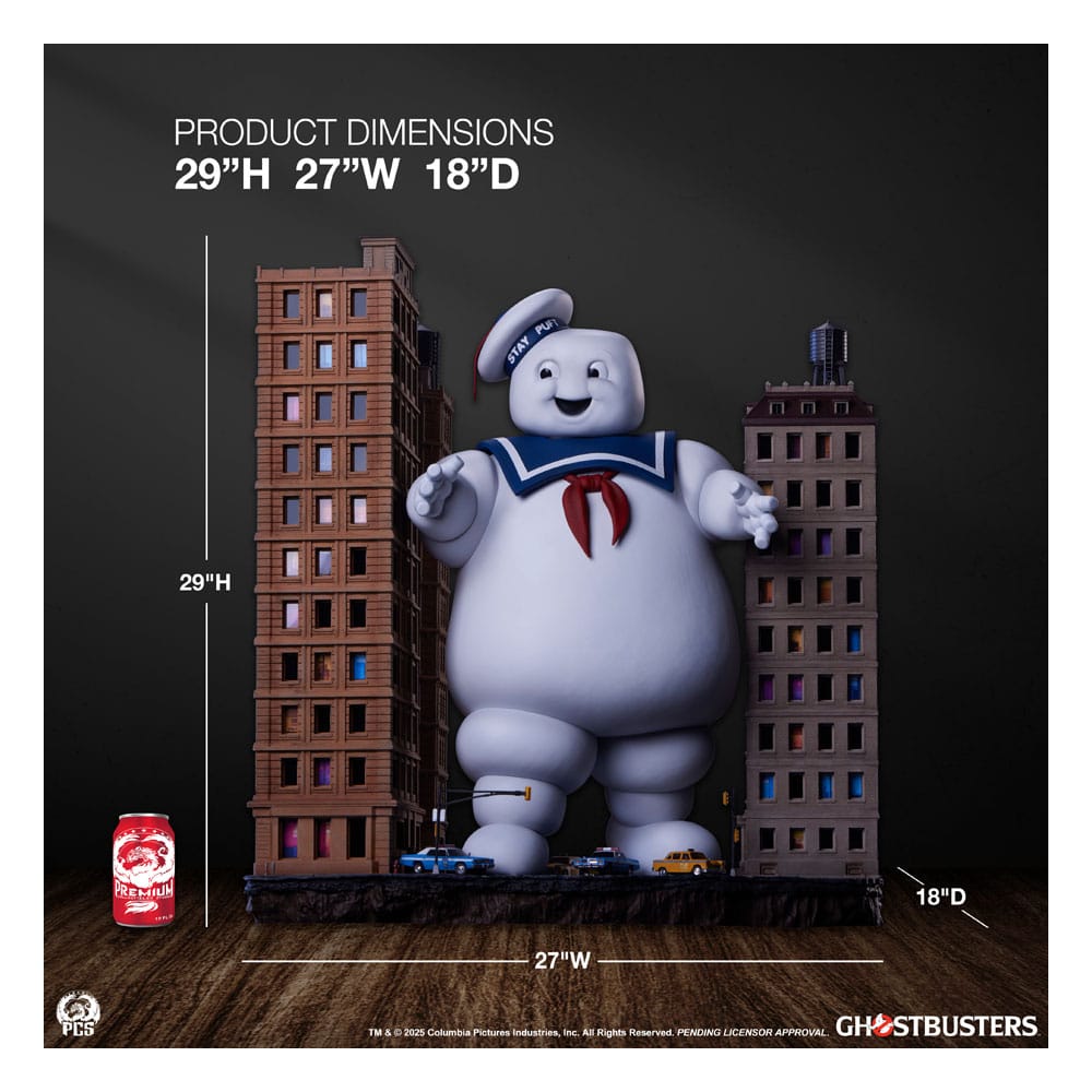 Ghostbusters - Die Geisterjäger Diorama Statue Stay Puft Marshmallow Man Deluxe Edition 74 cm    - Preorder - ETA: 25.03.2026