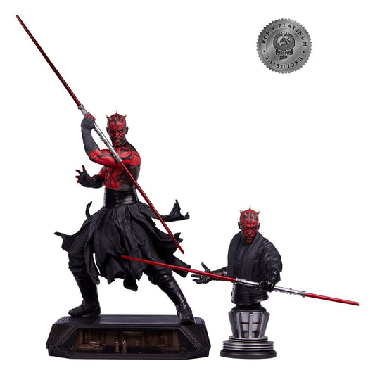 Star Wars Epic Series Statue 1/3 Darth Maul Platinum Exclusive 86 cm   - Preorder - ETA: 29.12.2025