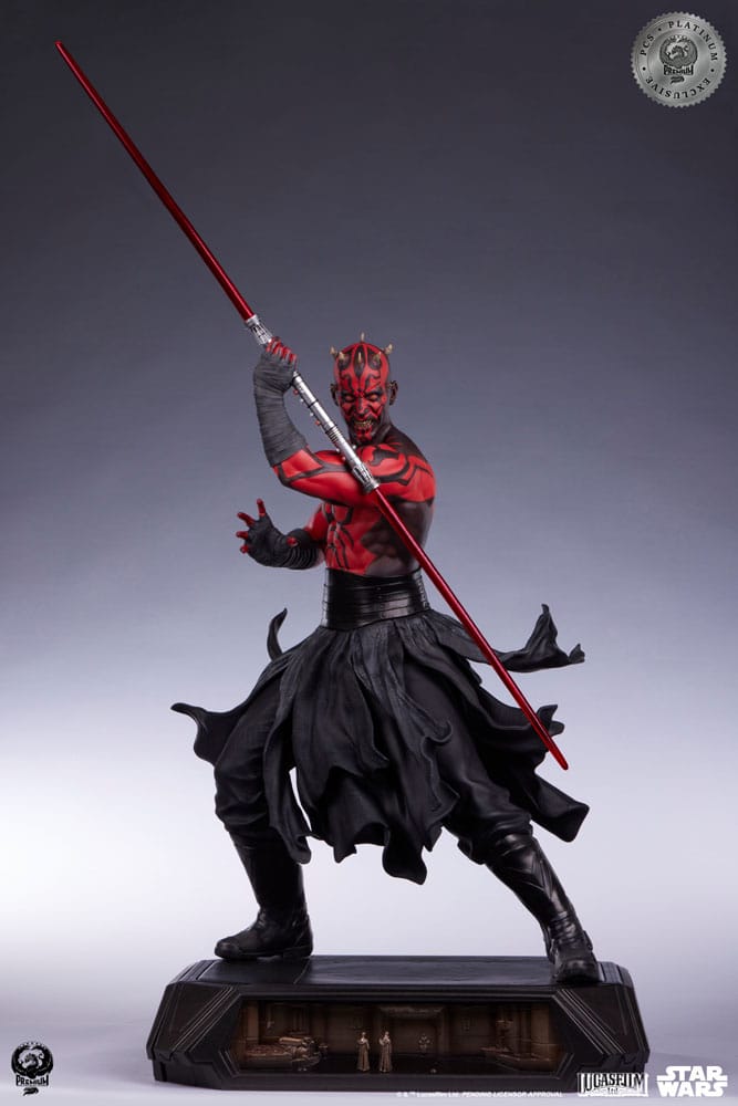 Star Wars Epic Series Statue 1/3 Darth Maul Platinum Exclusive 86 cm   - Preorder - ETA: 29.12.2025