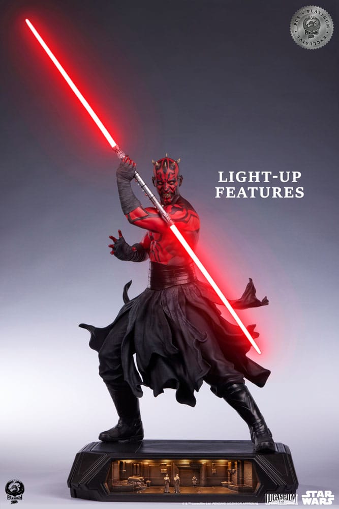 Star Wars Epic Series Statue 1/3 Darth Maul Platinum Exclusive 86 cm   - Preorder - ETA: 29.12.2025