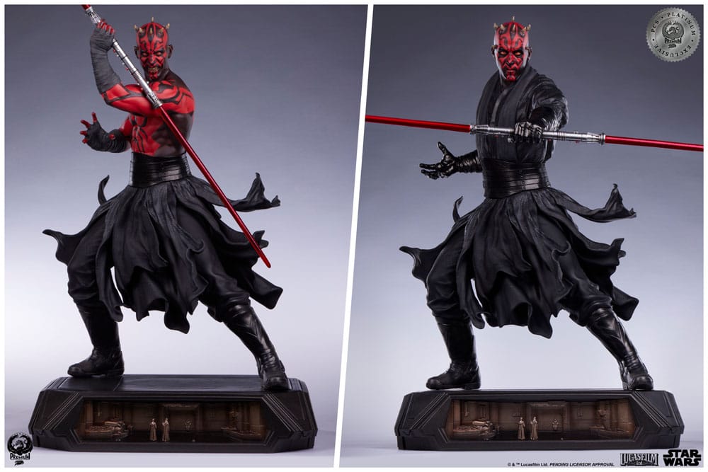 Star Wars Epic Series Statue 1/3 Darth Maul Platinum Exclusive 86 cm   - Preorder - ETA: 29.12.2025