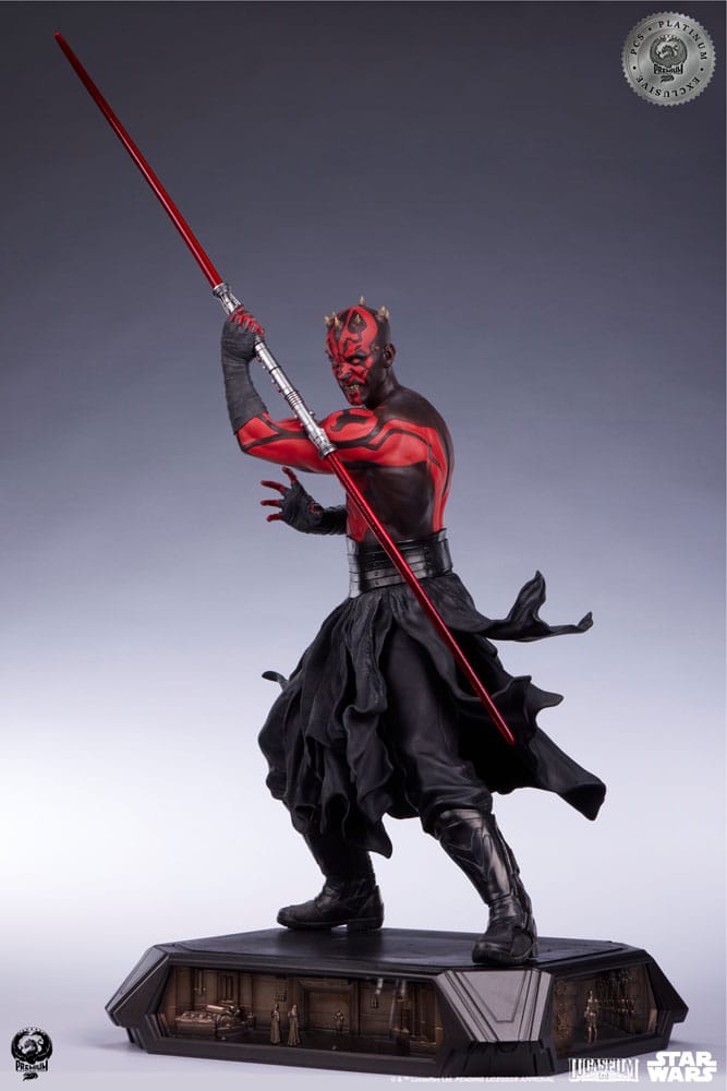 Star Wars Epic Series Statue 1/3 Darth Maul Platinum Exclusive 86 cm   - Preorder - ETA: 29.12.2025