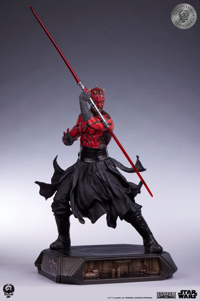 Star Wars Epic Series Statue 1/3 Darth Maul Platinum Exclusive 86 cm   - Preorder - ETA: 29.12.2025