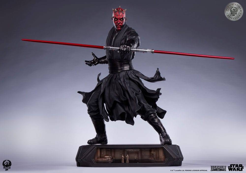 Star Wars Epic Series Statue 1/3 Darth Maul Platinum Exclusive 86 cm   - Preorder - ETA: 29.12.2025