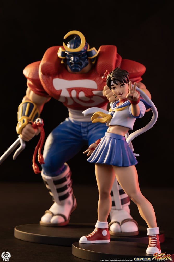 Street Fighter Street Jam Statuen 1/10 Sakura & Sodom 22 cm - Preorder - ETA: 25.05.2027