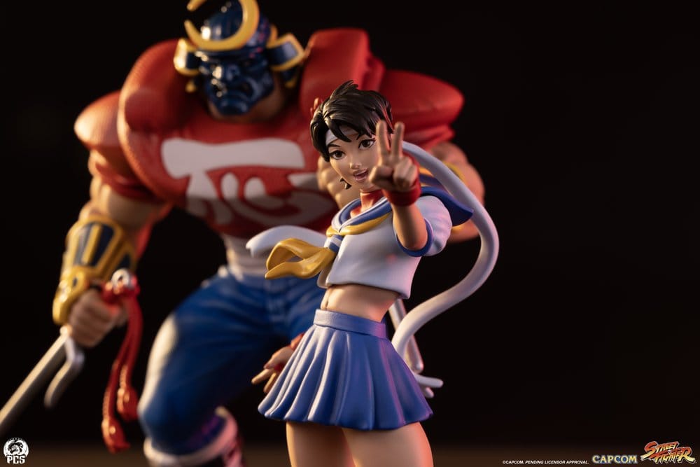 Street Fighter Street Jam Statuen 1/10 Sakura & Sodom 22 cm - Preorder - ETA: 25.05.2027