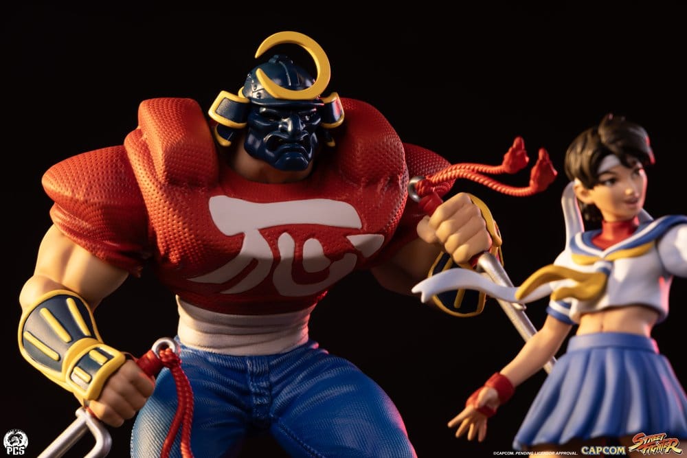 Street Fighter Street Jam Statuen 1/10 Sakura & Sodom 22 cm - Preorder - ETA: 25.05.2027