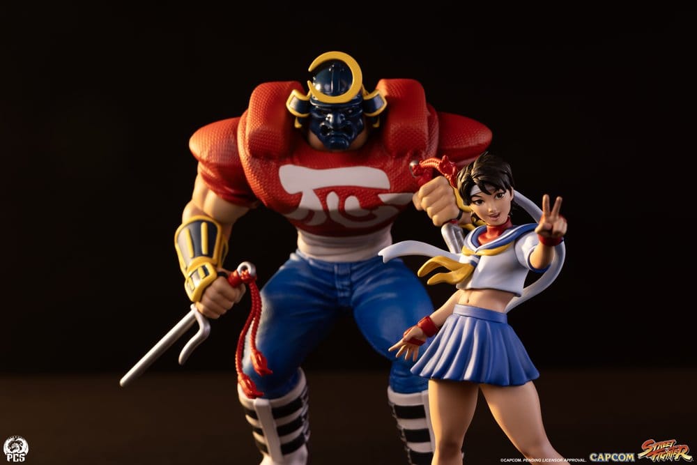 Street Fighter Street Jam Statuen 1/10 Sakura & Sodom 22 cm - Preorder - ETA: 25.05.2027