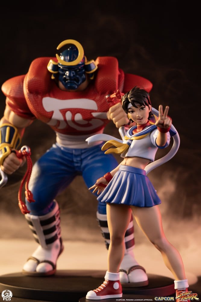 Street Fighter Street Jam Statuen 1/10 Sakura & Sodom 22 cm - Preorder - ETA: 25.05.2027