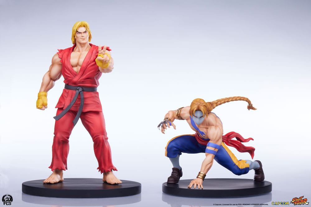 Street Fighter Street Jam Statuen 1/10 Ken & Vega Set  - Preorder - ETA: 19.02.2027