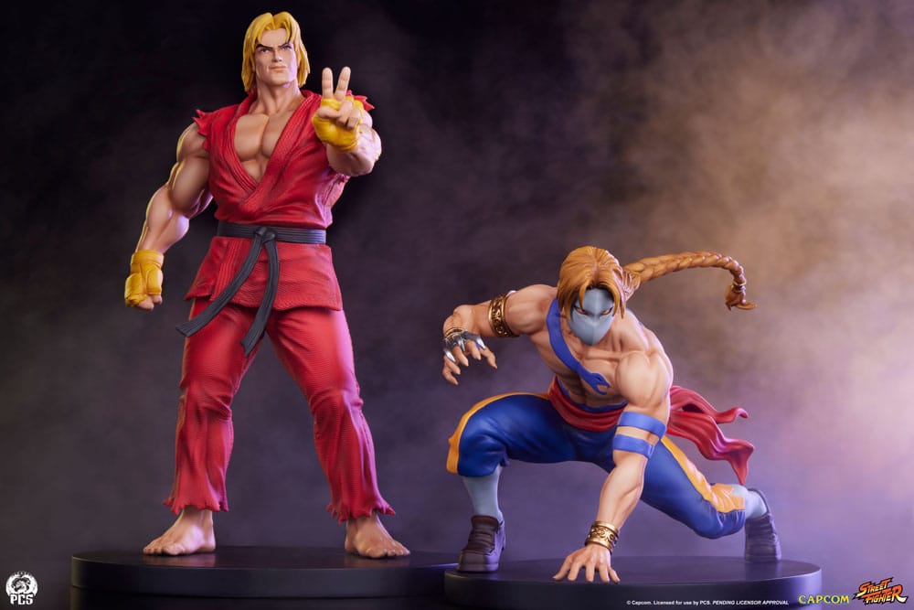 Street Fighter Street Jam Statuen 1/10 Ken & Vega Set  - Preorder - ETA: 19.02.2027