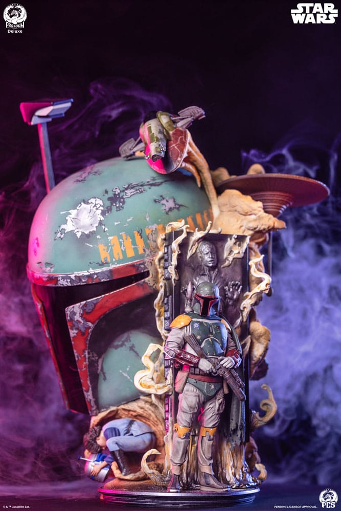 Star Wars Das Imperium schlägt zurück Fine Art Büste Boba Fett Deluxe Edition 50 cm  - Preorder - ETA: 25.11.2026