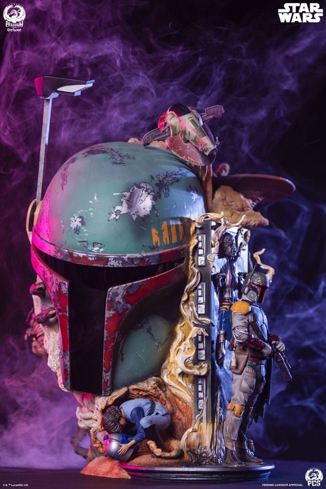 Star Wars Das Imperium schlägt zurück Fine Art Büste Boba Fett Deluxe Edition 50 cm  - Preorder - ETA: 25.11.2026