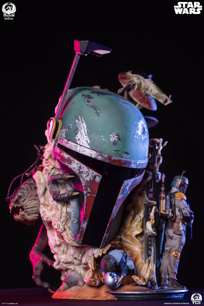 Star Wars Das Imperium schlägt zurück Fine Art Büste Boba Fett Deluxe Edition 50 cm  - Preorder - ETA: 25.11.2026
