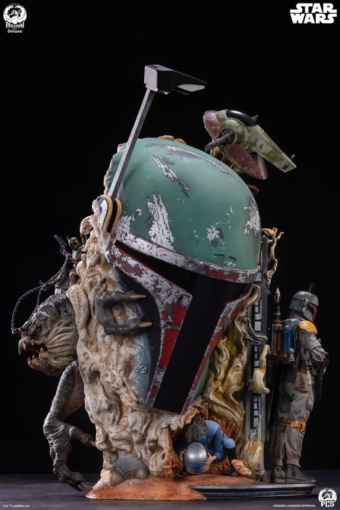 Star Wars Das Imperium schlägt zurück Fine Art Büste Boba Fett Deluxe Edition 50 cm  - Preorder - ETA: 25.11.2026