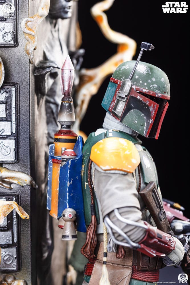 Star Wars Das Imperium schlägt zurück Fine Art Büste Boba Fett Deluxe Edition 50 cm  - Preorder - ETA: 25.11.2026
