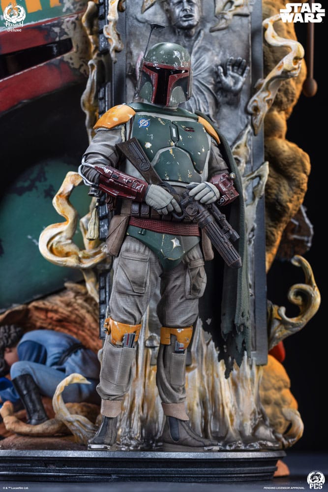 Star Wars Das Imperium schlägt zurück Fine Art Büste Boba Fett Deluxe Edition 50 cm  - Preorder - ETA: 25.11.2026