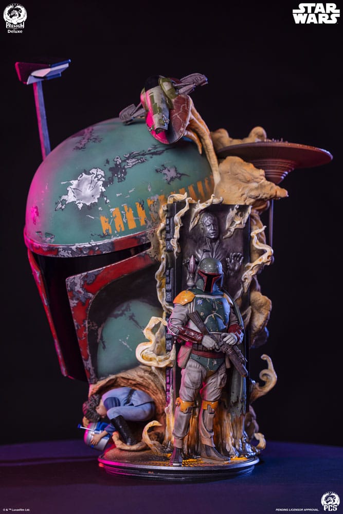 Star Wars Das Imperium schlägt zurück Fine Art Büste Boba Fett Deluxe Edition 50 cm  - Preorder - ETA: 25.11.2026