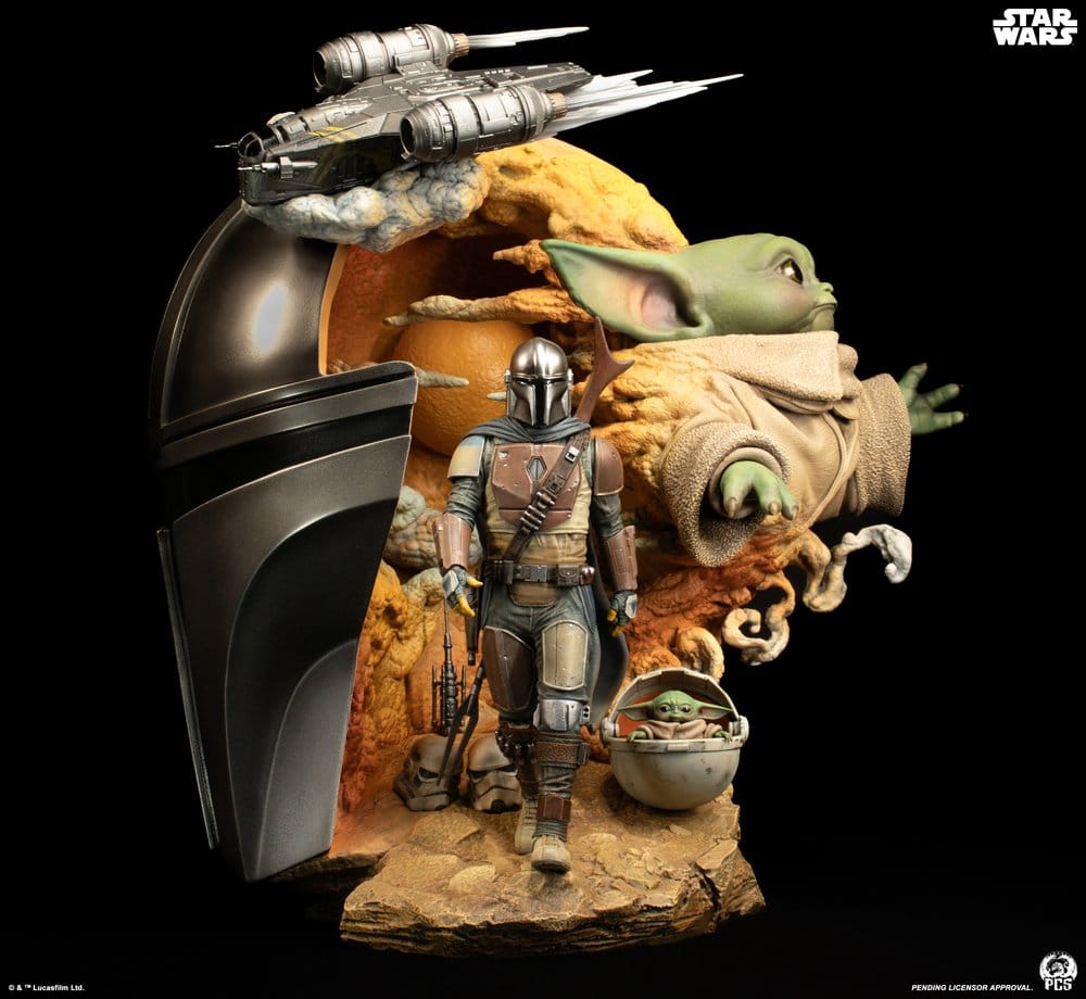 Star Wars: The Mandalorian Fine Art Büste 41 cm - Preorder - ETA: 25.05.2027