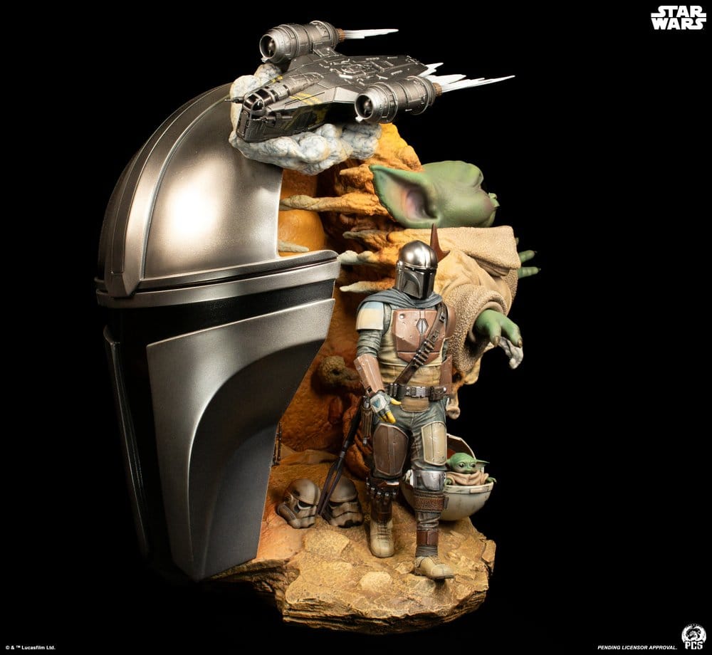 Star Wars: The Mandalorian Fine Art Büste 41 cm - Preorder - ETA: 25.05.2027