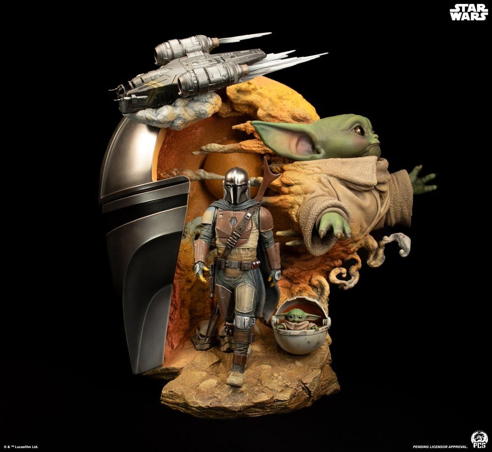 Star Wars: The Mandalorian Fine Art Büste 41 cm - Preorder - ETA: 25.05.2027