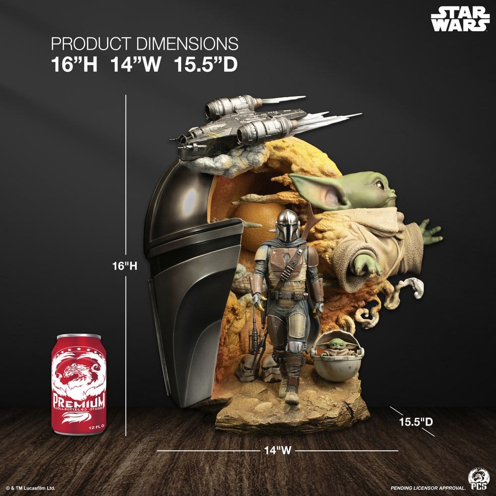 Star Wars: The Mandalorian Fine Art Büste 41 cm - Preorder - ETA: 25.05.2027