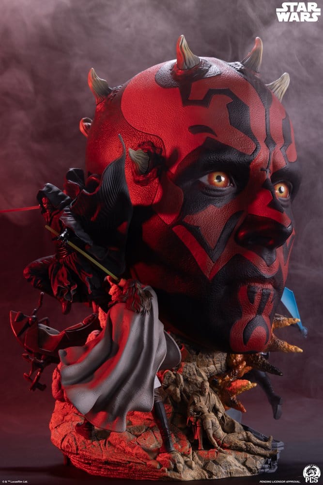 Star Wars Fine Art Büste Darth Maul 37 cm - Preorder - ETA: 25.02.2028