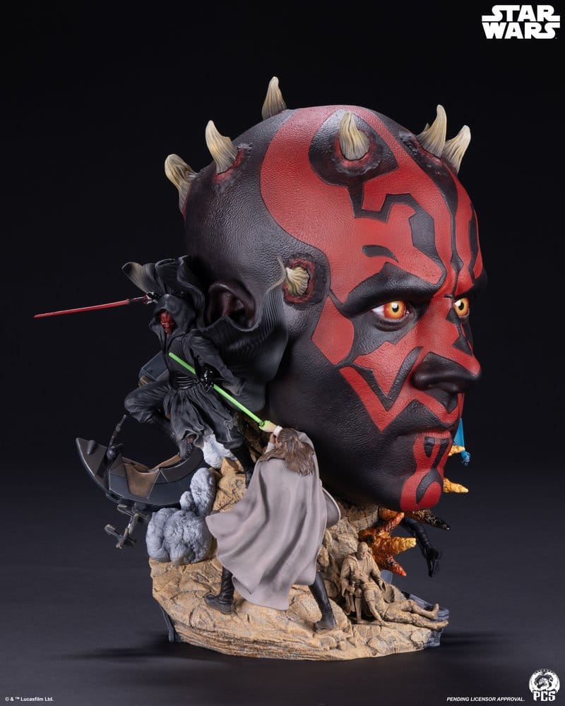 Star Wars Fine Art Büste Darth Maul 37 cm - Preorder - ETA: 25.02.2028