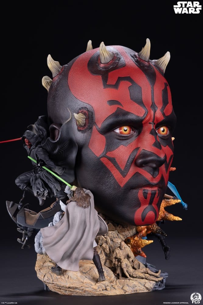 Star Wars Fine Art Büste Darth Maul 37 cm - Preorder - ETA: 25.02.2028