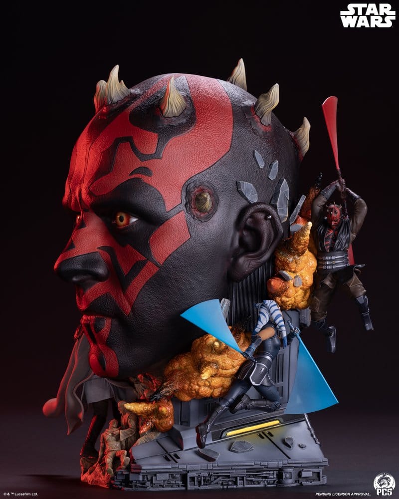 Star Wars Fine Art Büste Darth Maul 37 cm - Preorder - ETA: 25.02.2028
