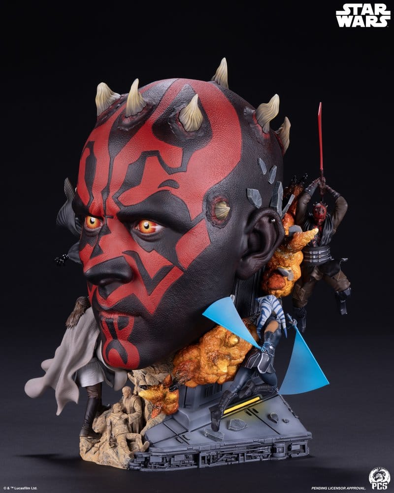 Star Wars Fine Art Büste Darth Maul 37 cm - Preorder - ETA: 25.02.2028