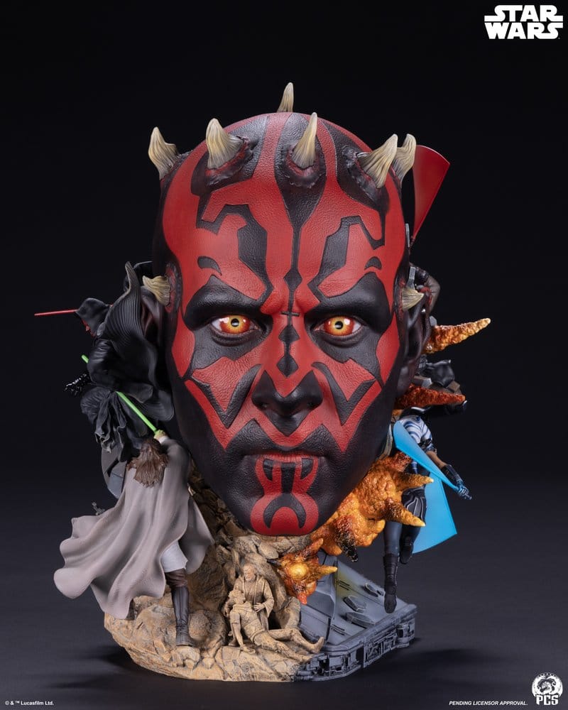 Star Wars Fine Art Büste Darth Maul 37 cm - Preorder - ETA: 25.02.2028