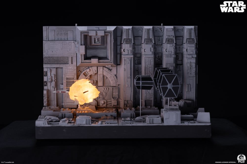 Star Wars Movie Moments Mini Scale Diorama Trench Run 23 cm - Preorder - ETA: 25.01.2028
