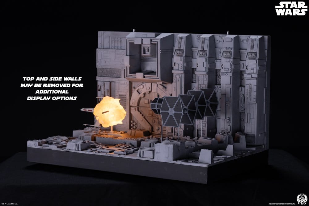 Star Wars Movie Moments Mini Scale Diorama Trench Run 23 cm - Preorder - ETA: 25.01.2028