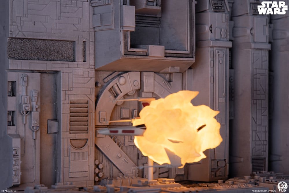 Star Wars Movie Moments Mini Scale Diorama Trench Run 23 cm - Preorder - ETA: 25.01.2028